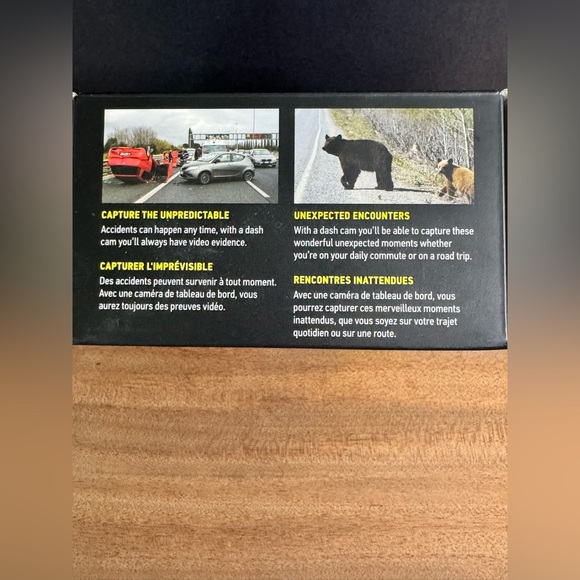 NIB Orbit 110 1080P HD Dash Camera CMOS Sensor G Sensor 8GB MicroSD Card Include - Picture 3 of 5